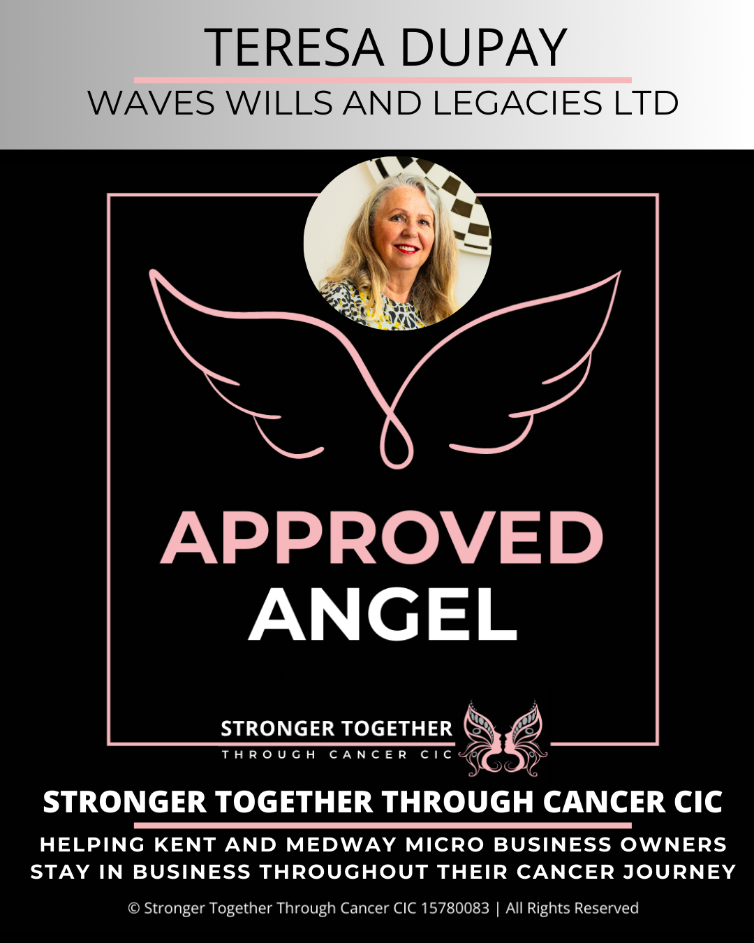 Teresa Dupay Approved Angel Logo
